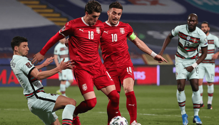 黎巴嫩客场逼平塞尔维亚，小组保持中立