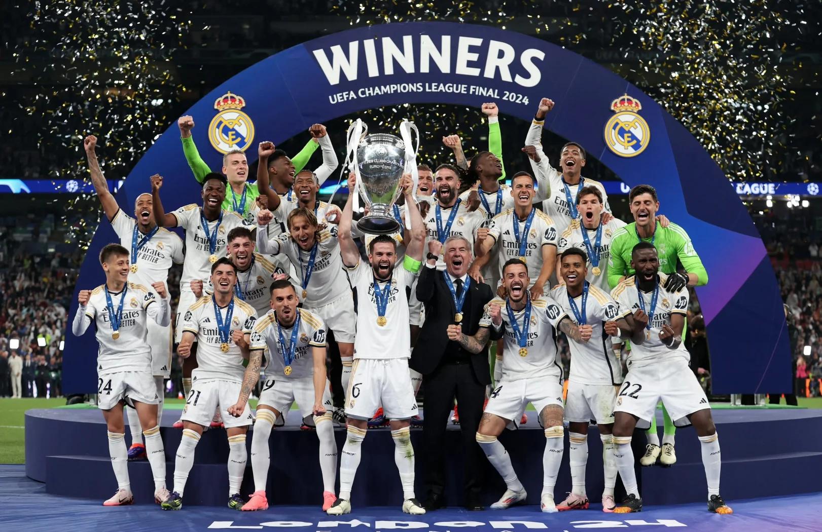 关于皇马力擒多特蒙德，晋级西甲球队欧冠力量强大的信息